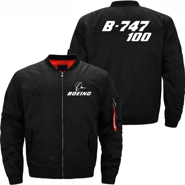 Boeing -747-100 Ma-1 Bomber Jacket Flight Jacket Aviator Jacket THE AV8R